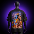 KRISHIV Oversized Tshirt Black