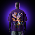 Levender Purple Oversized Tee Radharaman